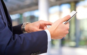 Businessman-using-a-digital-tablet