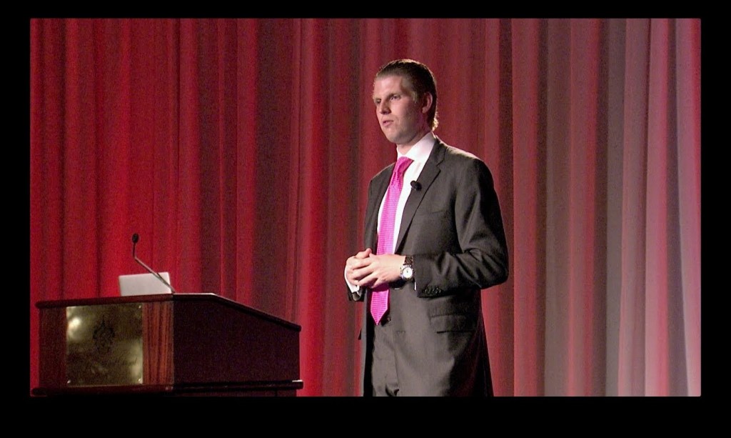 Eric Trump Praises IT’s Role in Transforming the Hotel Industry