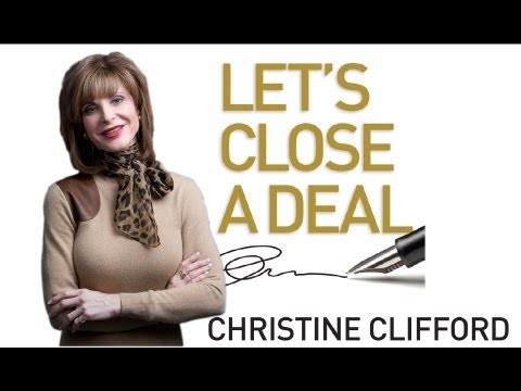 Let’s Close a Deal! | Christine Clifford