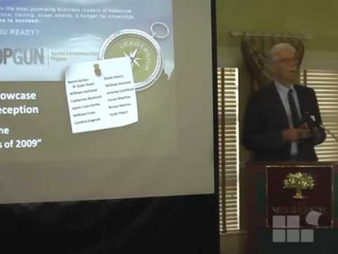 MCED Tom Chappell Part 1 TOP GUN key note address to entrepreneurs