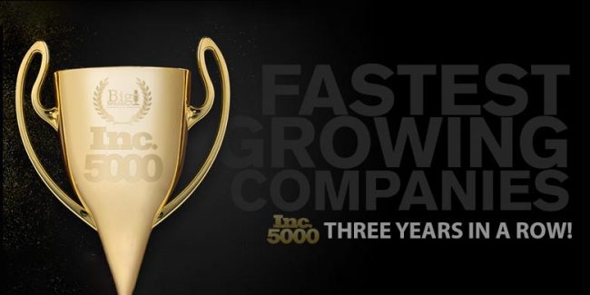 Inc. 5000 Recognizes BigSpeak—A BIG Thank You to Our Partners