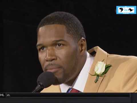 Michael Strahan Hall of Fame Speech