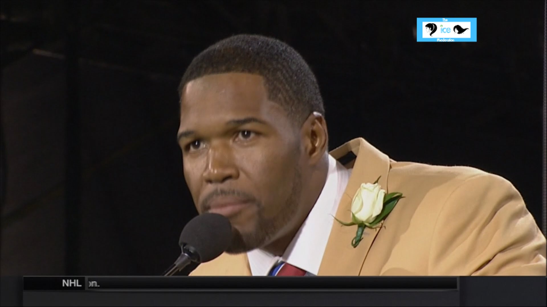 Michael Strahan Hall of Fame Speech BigSpeak Motivational Speakers