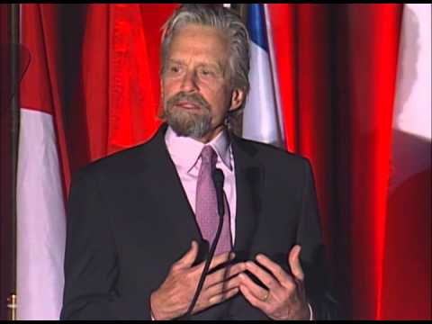 Michael Douglas Speaks About His Battle With Cancer at the 2014 AHNS and IFHNOS Meeting