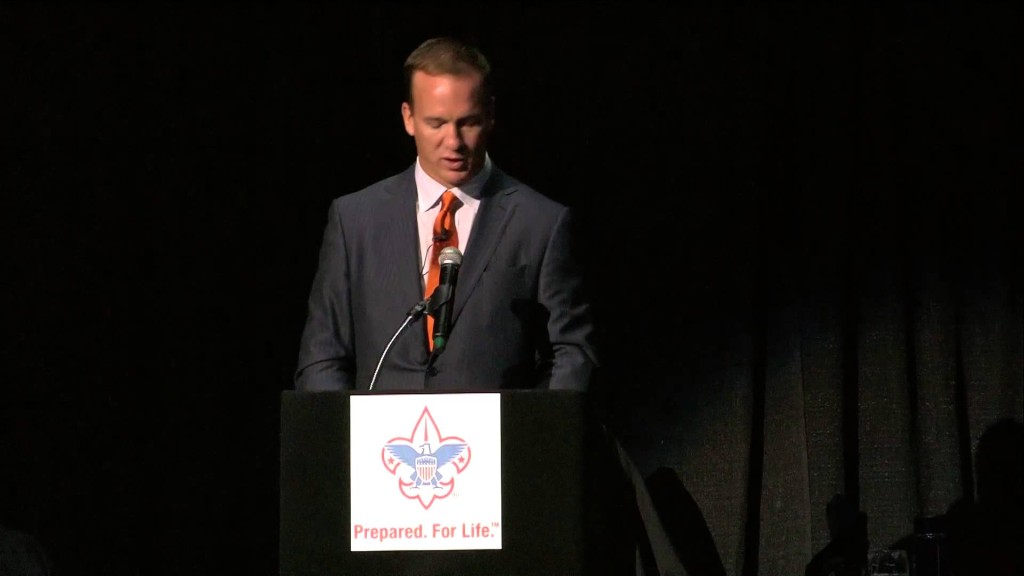 Peyton Manning Boy Scouts Speech