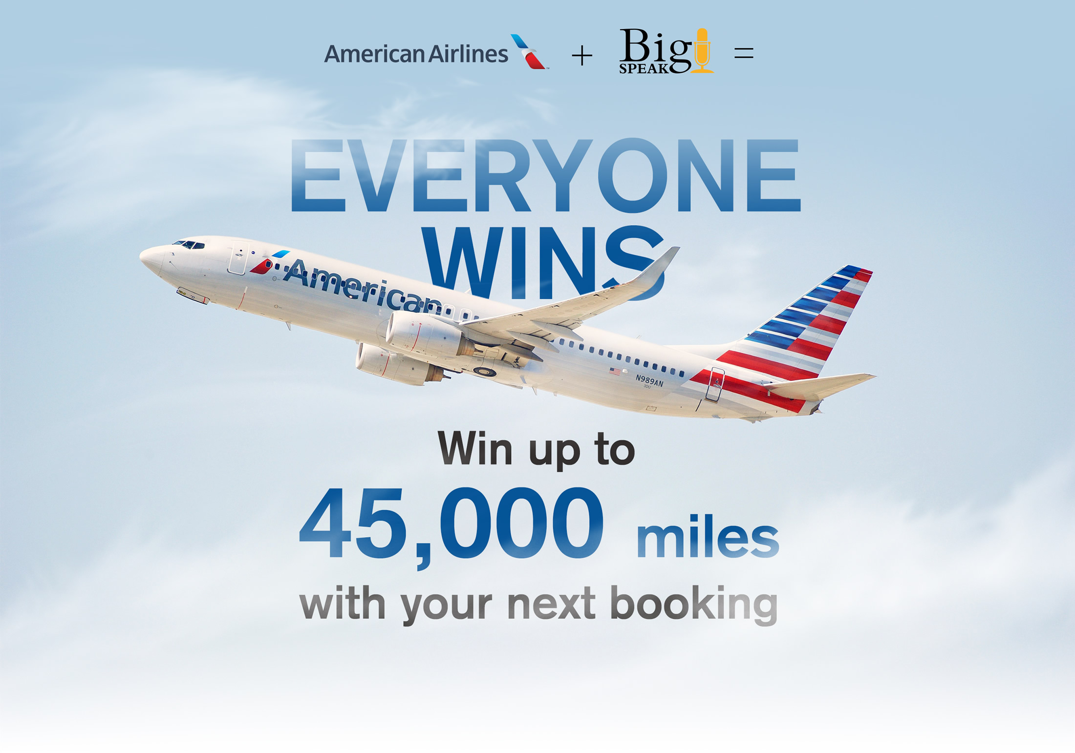 American Airlines Speaker Promotion