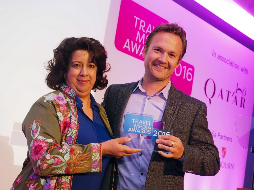 Alex Hunter Awarded Travel Blogger and Vlogger of the Year