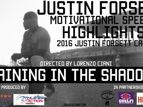 JUSTIN FORSETT in TRAINING IN THE SHADOWS Motivational Speech