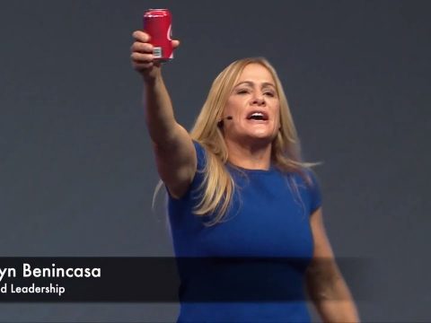 Robyn Benincasa: “We want your team to feel like this at the end of a keynote”