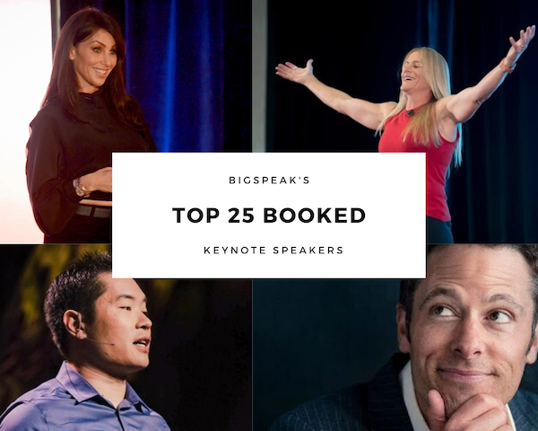 Top 25 Booked Keynote Speakers