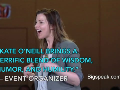 Kate O’Neill Speaking Reel