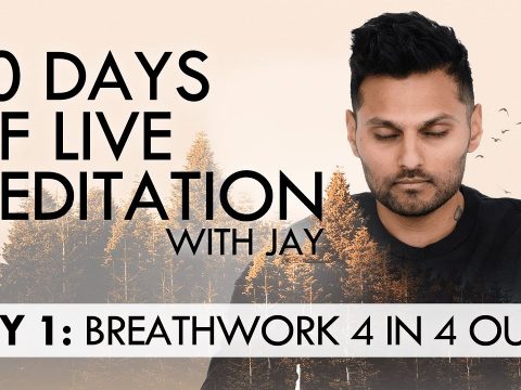 20 Days of Live Meditation with Jay Shetty: Day 1