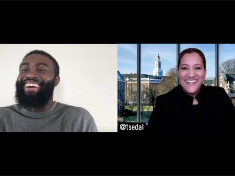 Jaylen Brown and Professor Tsedal Neeley Talk Quarantine Life, Black Life and Remote Life