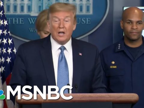 ‘Change In Tone’ From Trump As White House Announces New Coronavirus Guidelines | MTP Daily | MSNBC