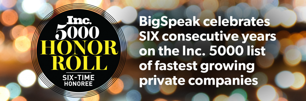BigSpeak Earns Inc.’s Fastest Growing Companies of 2020 Award for the 6th Consecutive Year