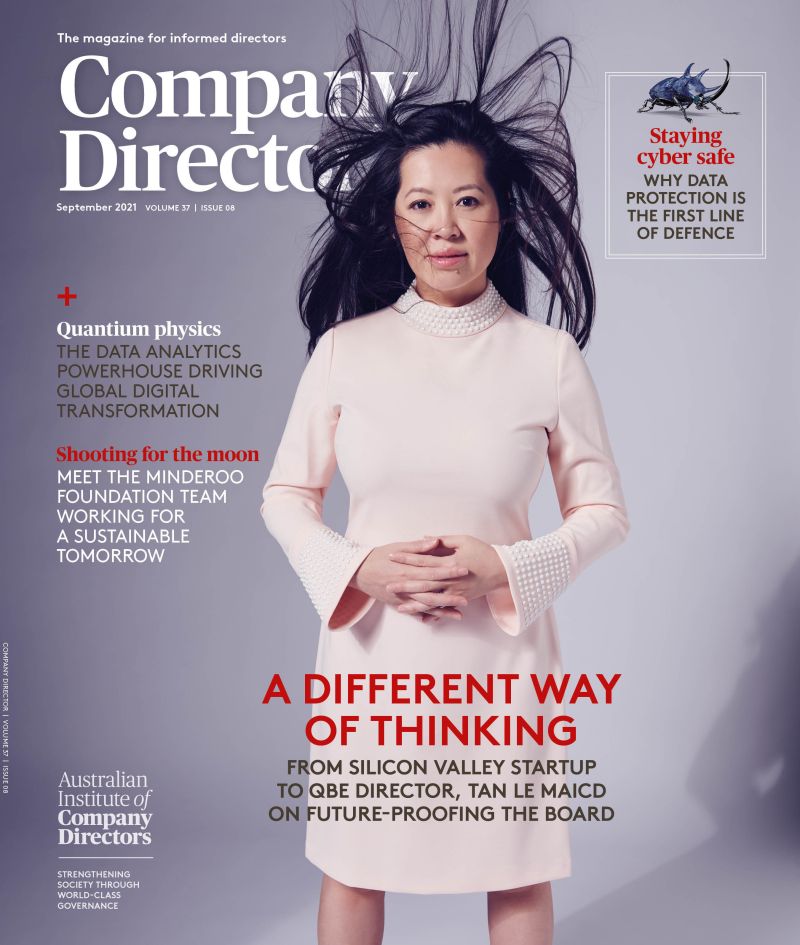 Tan Le Featured by Australian Institute of Company Directors