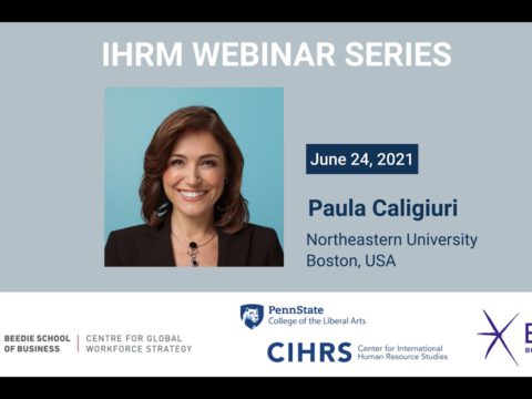 IHRM #10 – How to Build Cultural Agility with Dr. Paula Caligiuri