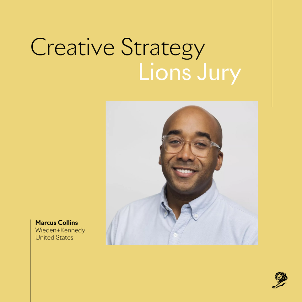 Dr. Marcus Collins Named to the Jury for 2022 Cannes Lions