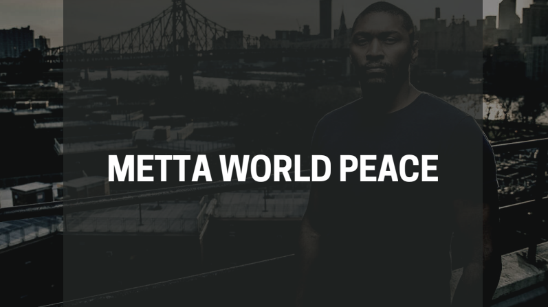 Strength Does Not Come from Silence: A Conversation about Mental Health with Metta World Peace