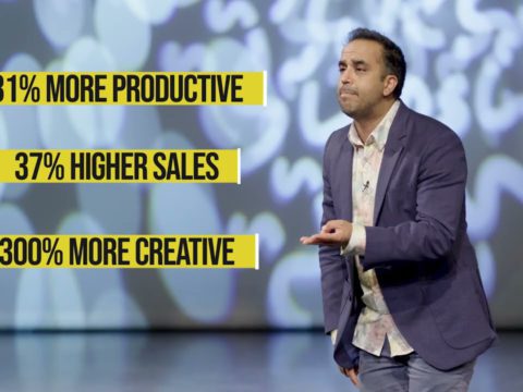 Neil Pasricha – 90s Speaking Sizzle Reel – Keynote Speaker on Happiness and Mental Health