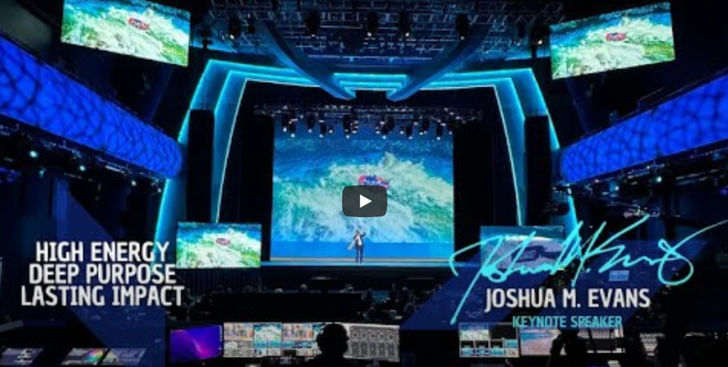 Joshua M. Evans 2023 Speaker Reel - BigSpeak Motivational Speakers ...
