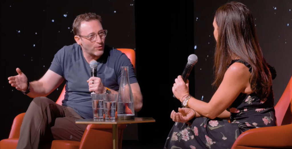 Watch Molly Bloom and Simon Sinek live at Summit At Sea 2023