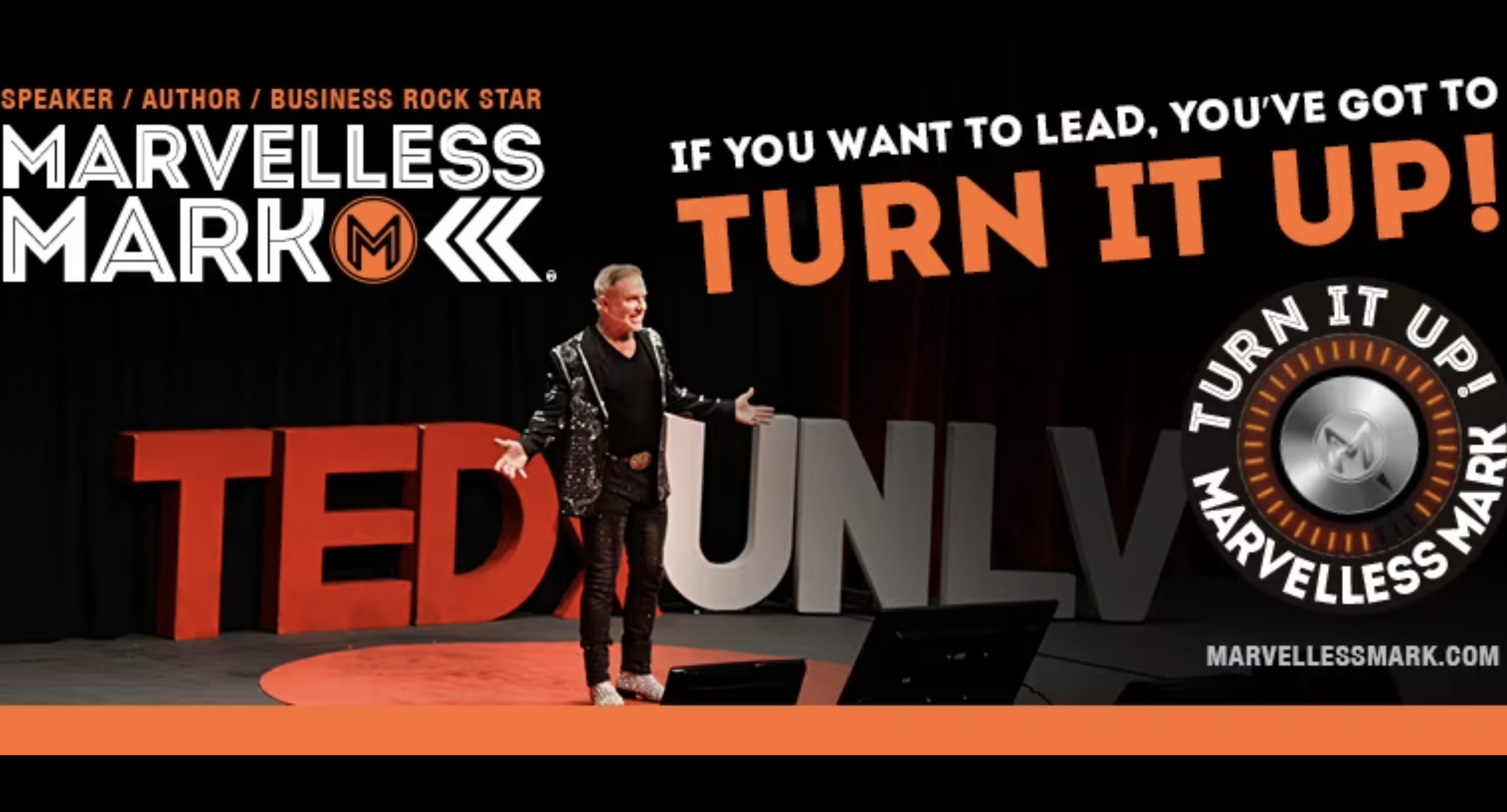 2024-Speaking Demo-How To Turn It Up Every Single Day-Marvelless Mark Keynote Speaking Experience Reel