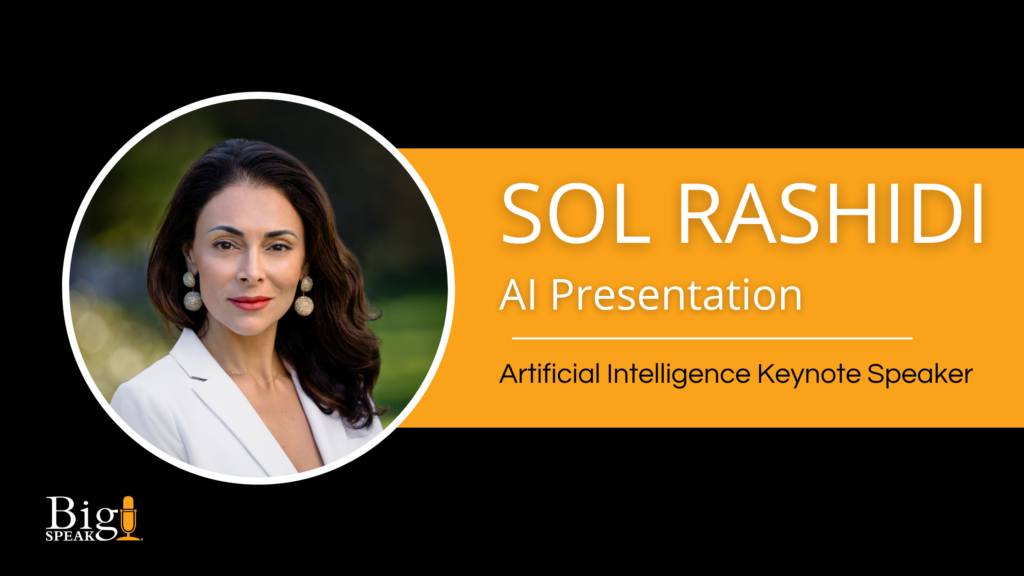 Sol Rashidi Ai Keynote Speaker Presentation 2 Bigspeak Motivational