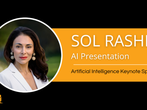 Sol Rashidi AI keynote Speaker Presentation