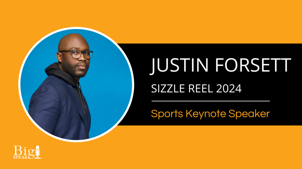 Justin Forsett Athlete Keynote Speaker – 2024 Sizzle Reel