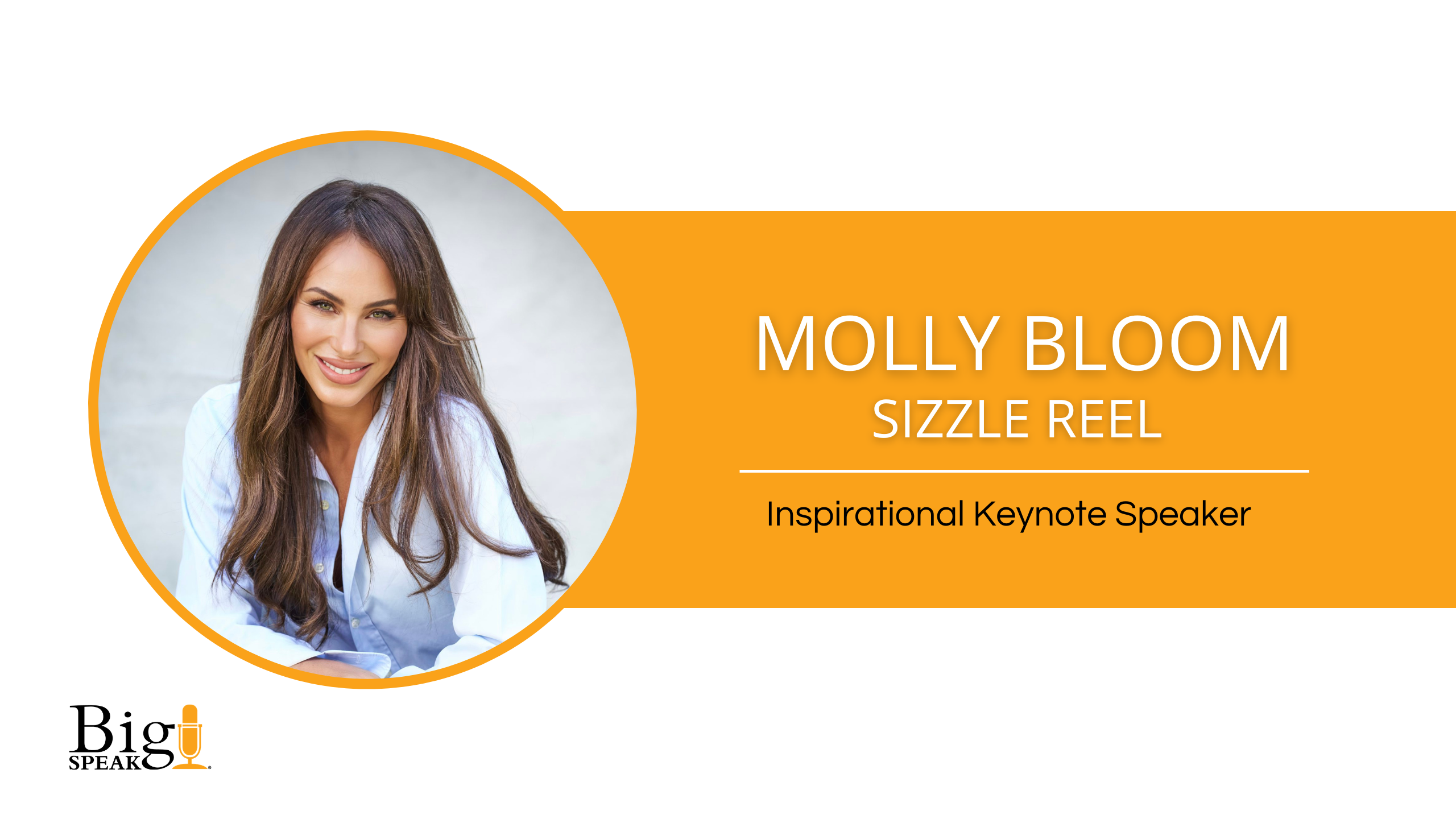 Molly Bloom Sizzle Reel - BigSpeak Motivational Speakers Bureau ...