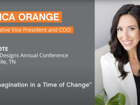 Erica Orange Keynote at the Barge Designs Conference 2023 (Nashville, TN)