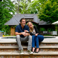 Sara Blakely and Jesse Itzler