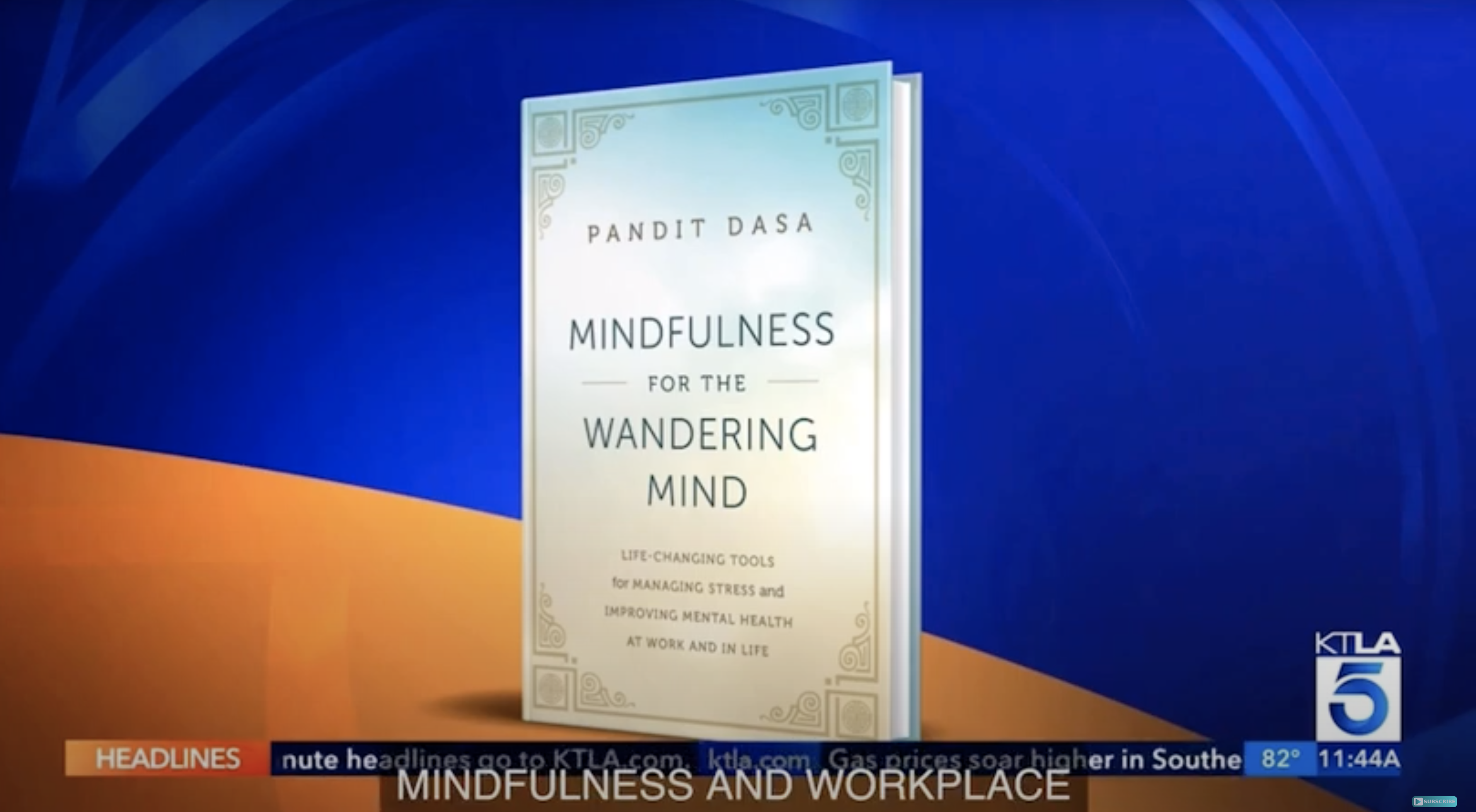 KTLA – Mindfulness for the Wandering Mind – Book Release