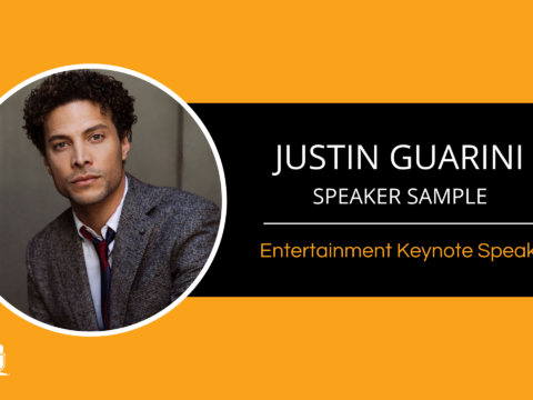 Justin Guarini – Speaker Sample – Entertainment Speaker