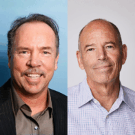 Marc Randolph and Mitch Lowe