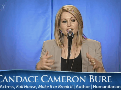 Candace Cameron Bure – Liberty University Convocation