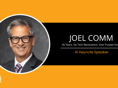 Joel Comm – AI Keynote Speaker – 45 Years. Six Tech Revolutions. One Trusted Voice.